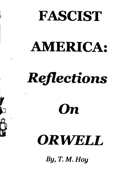 FASCIST  AMERICA:  Reflections 